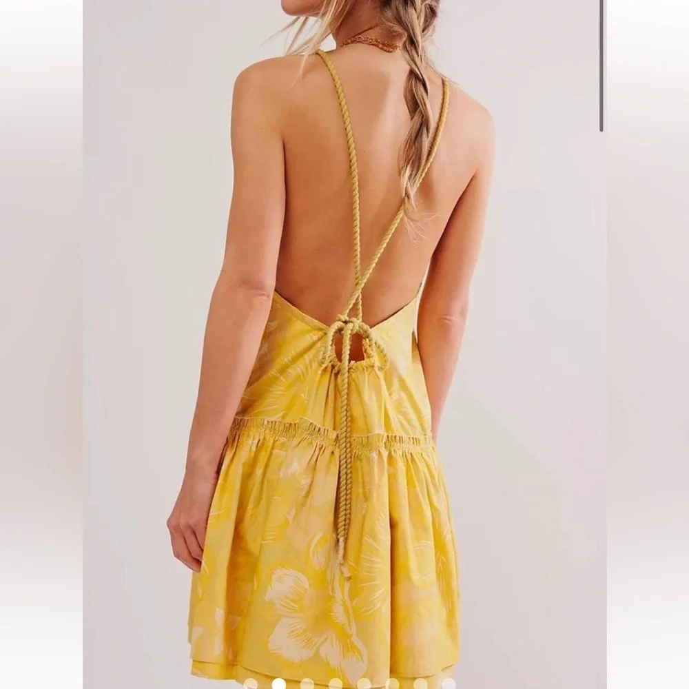 FREE PEOPLE Deserted Island Mini Dress - Picture 3 of 9